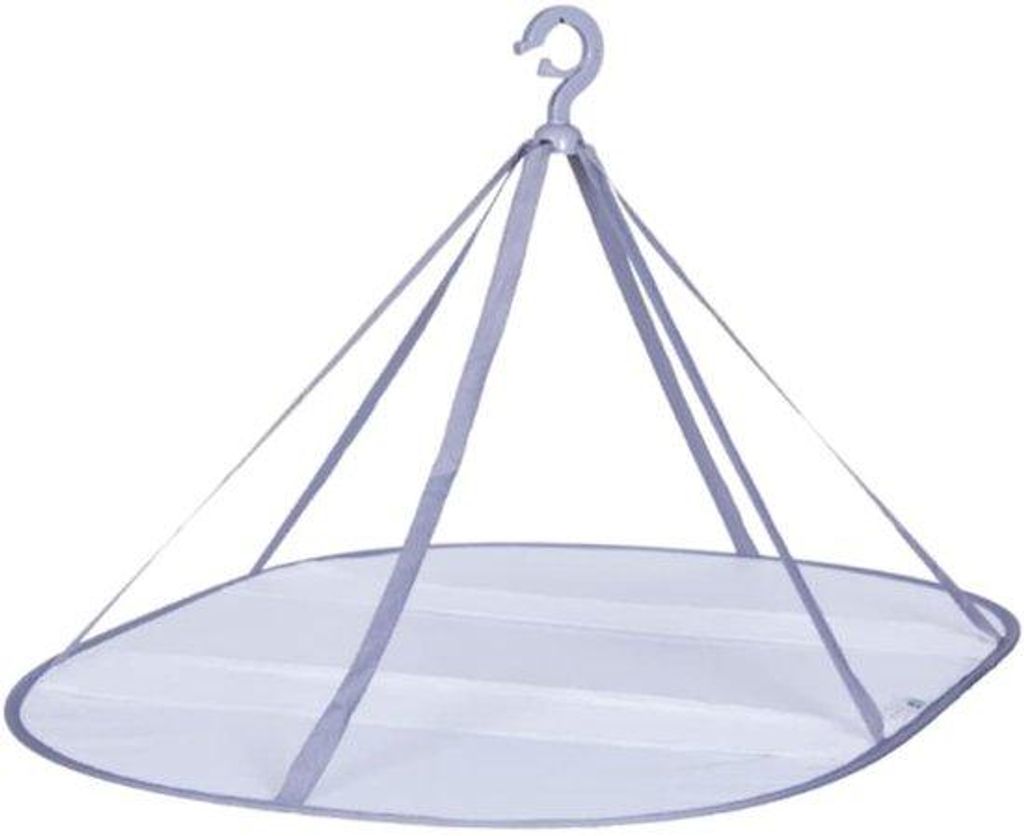 Enkellaagse Truien Droger, Opvouwbaar Kledingrek, Platte Hanger für feine Wäsche und Schwimmen, 77 x 48 cm
