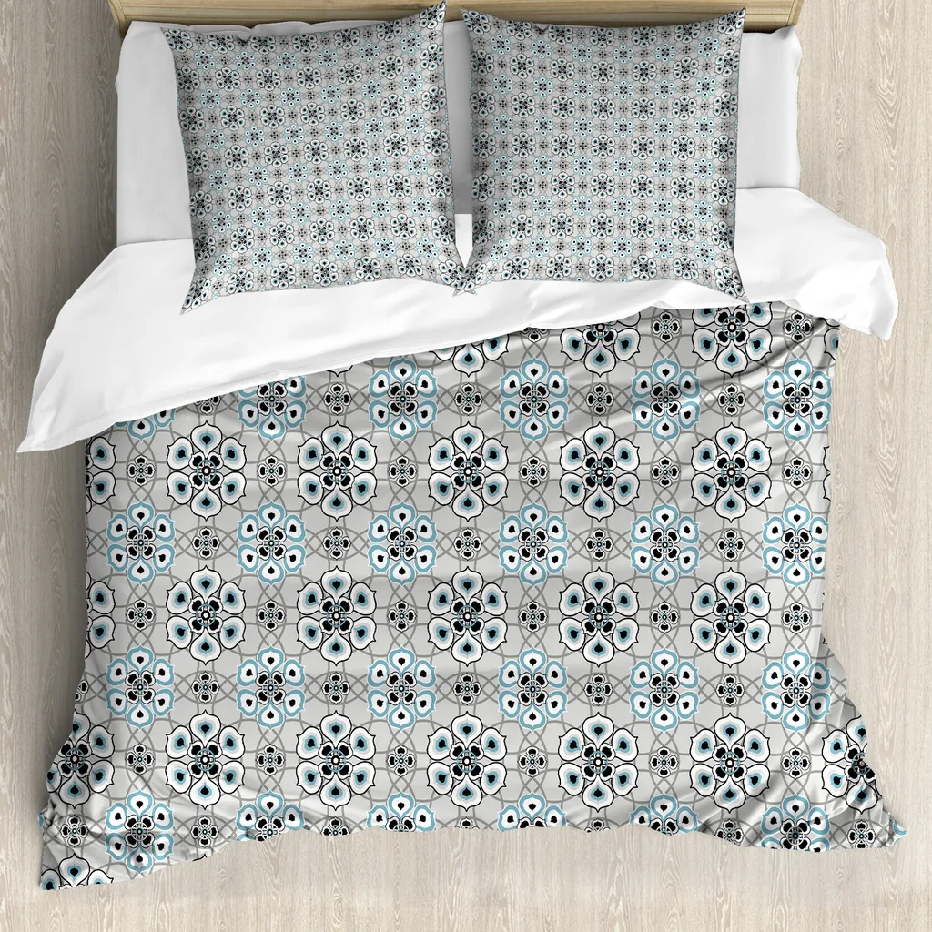 Set Copripiumino ABAKUHAUS Antiacaro 155x220 - Sicuro per Allergici