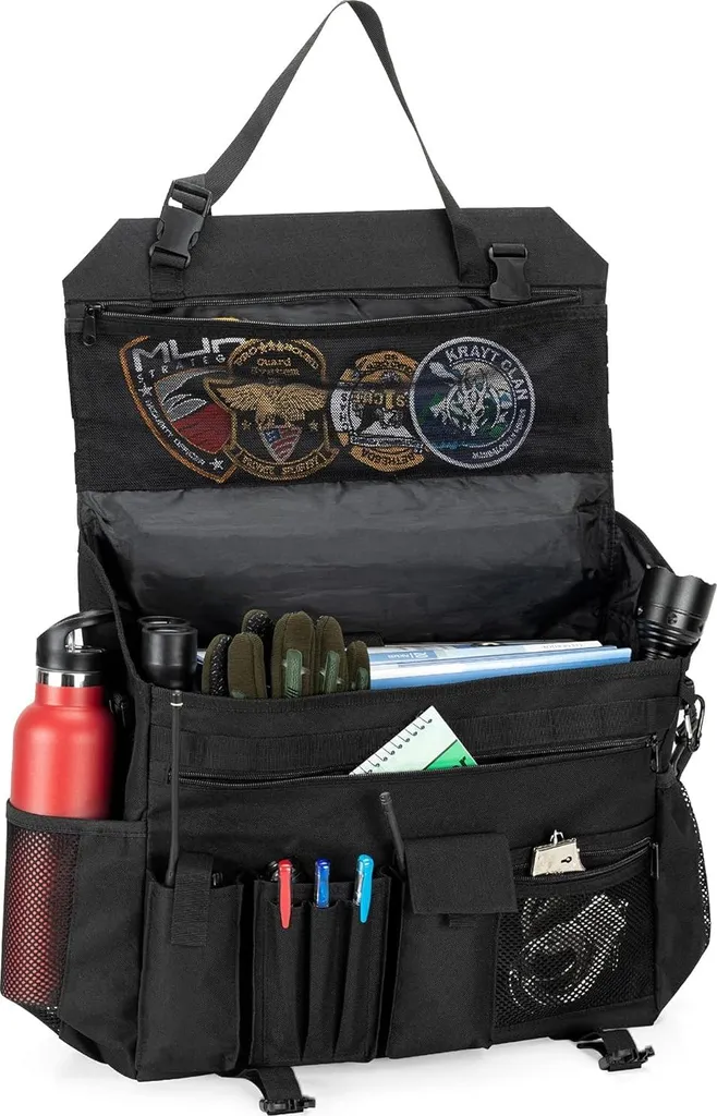 Sacoche Laptop 15,6 Pouces pour Camping et Randonnée Extérieur Tactique