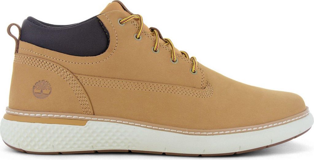 Timberland Cross Mark Mid Chukka Boot - Herren Schuhe Stiefel Leder Wheat TB0A1TR8-231 , EU 46 US 12