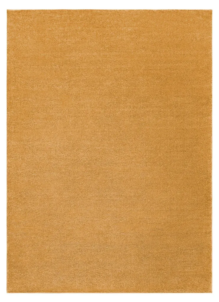 Moquette SOFTY Jaune d'Or 80x150 cm - Idéal Descente de Lit Douillette