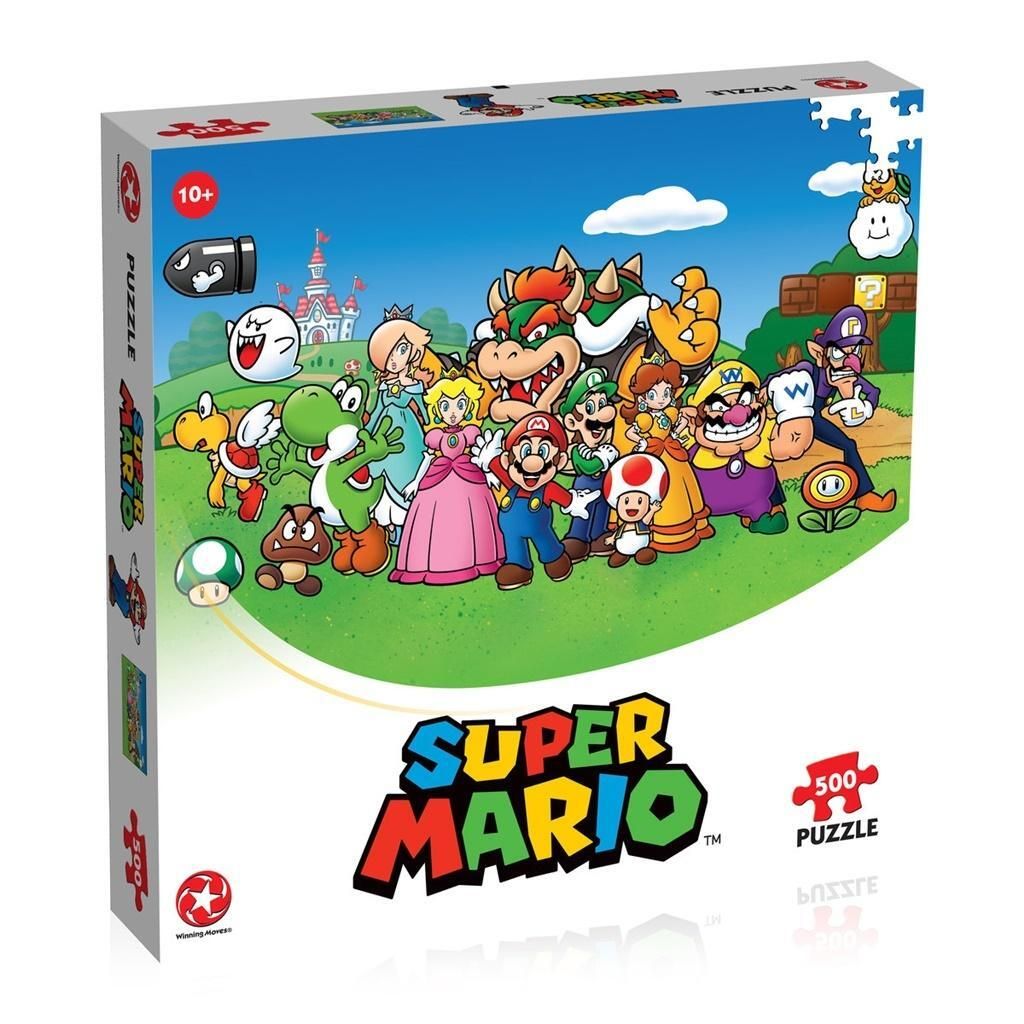 Puzzle Super Mario - 500 dílků Obrázek produktu 