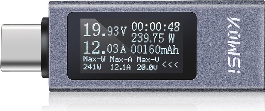 Tester nabíjení typu C pro mobilní telefony, stejnosměrný Obrázek produktu 2