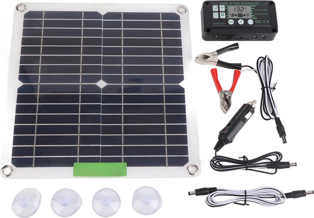 200W 12V Přenosná sada solárních panelů monokrystalických s Obrázek produktu 