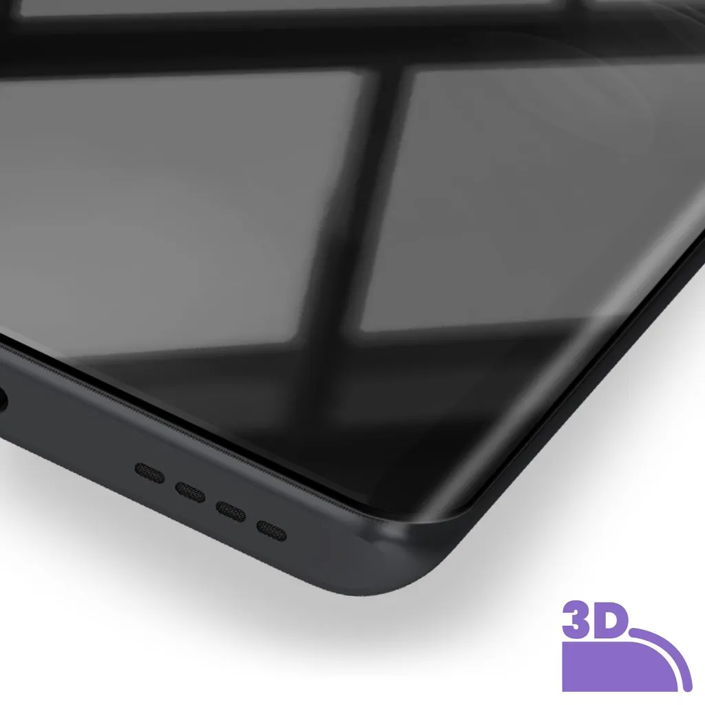GEJEFA 2 Pezzi Vetro Temperato per Realme 11 PRO 5G/Realme 11 PRO+ 5G, [3D Curved Edge to Edge] Copertura Completa, Bubble Free e Anti-Graffio Pellicola Protettiva