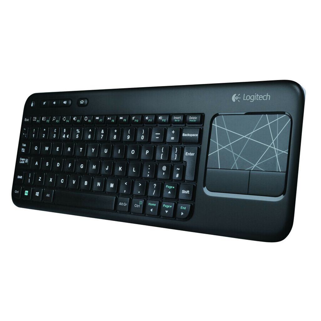 Logitech K400 Plus, Volle Größe (100%), Kabellos, RF Produktbild 