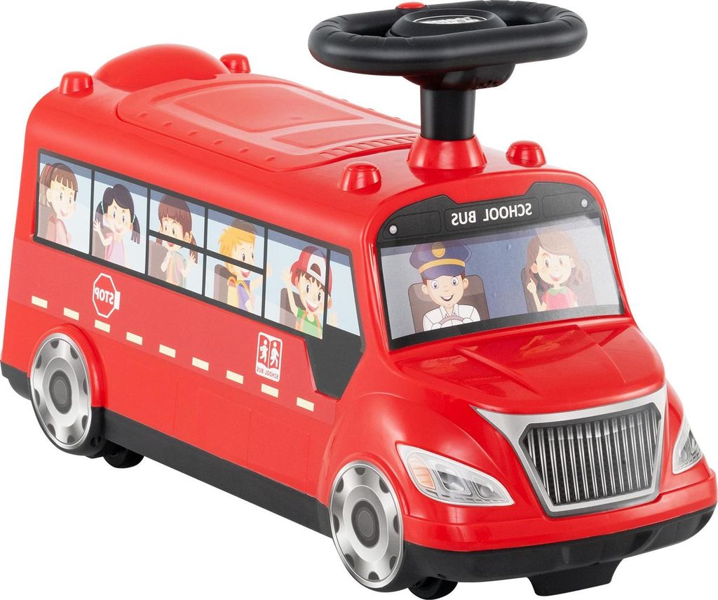 GOPLUS Rutschauto in Busoptik, Rutscherfahrzeug mit Produktbild 