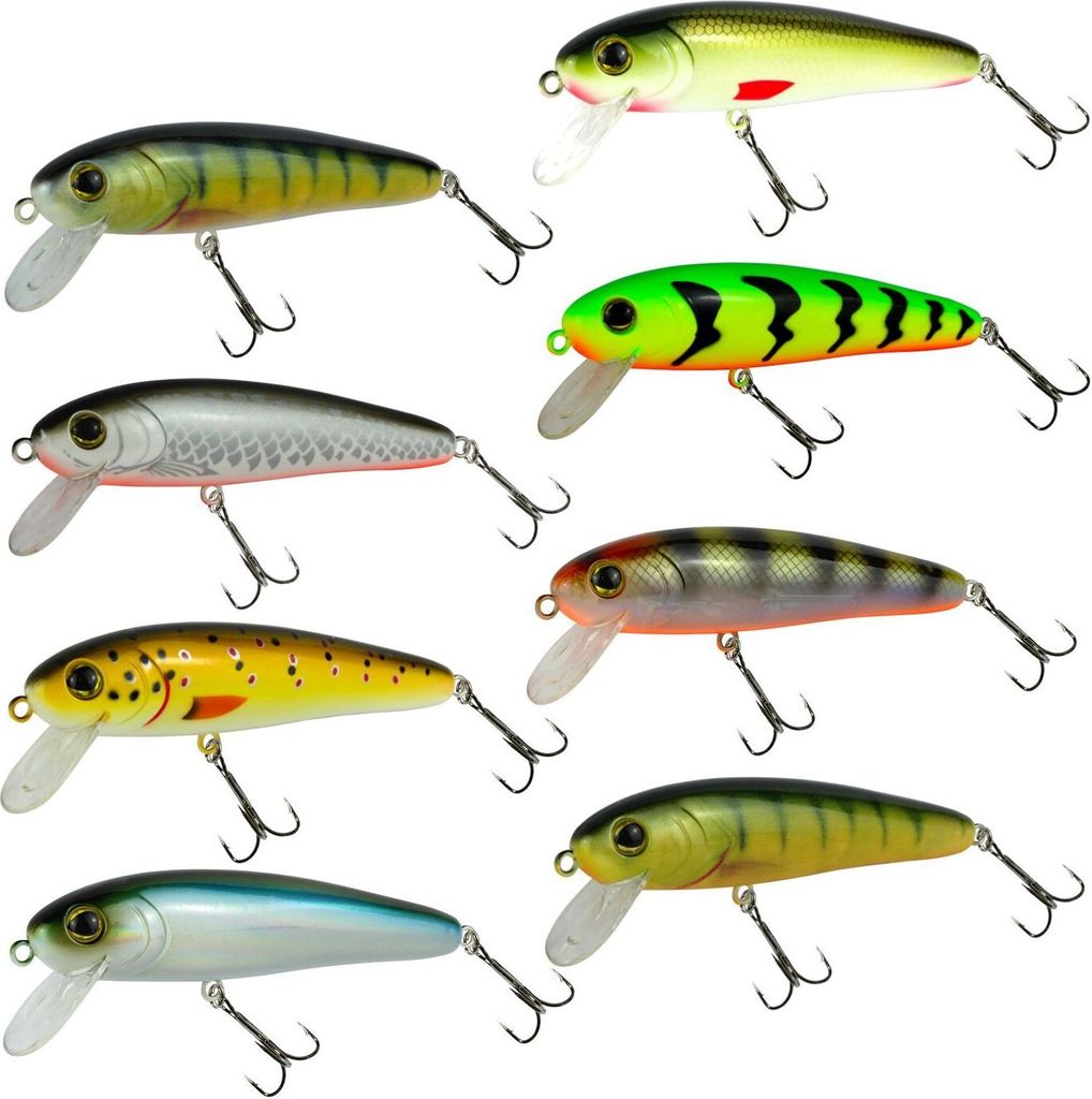 Seika Pro Wobbler Akita 11cm 32g - Raubfischwobbler, Farbe:Perch