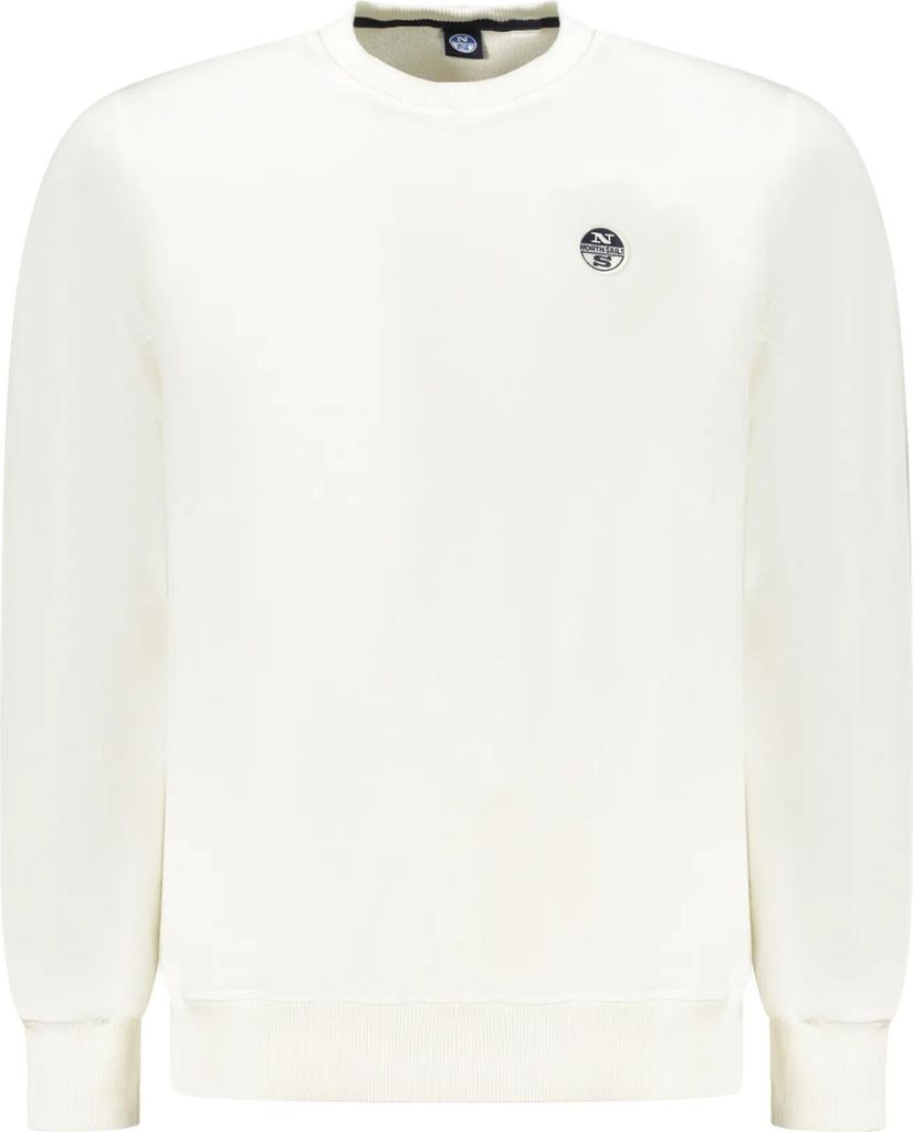 Langarm Sweatshirt Rundhals Gebuerstet Logo North Sails : Größe - M Größe: M