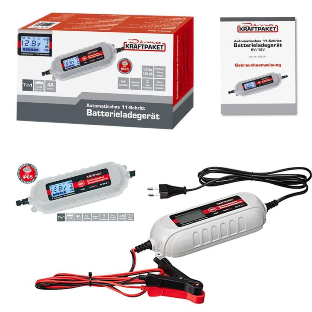 Vollautomatisches Batterieladegerät 4 Ampere