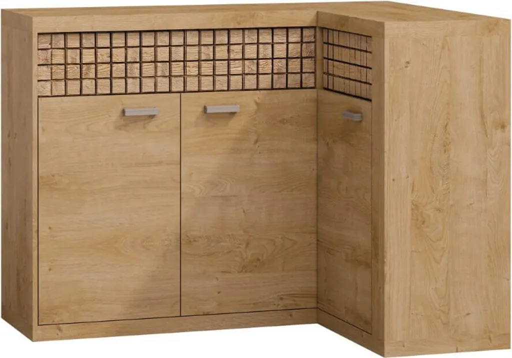 Commode d'angle en bois Chêne Ribbeck NOLO pour Chambre et Salon
