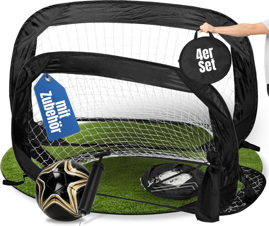 Fußball 'Goal' - Ball für Kinder & Erwachsene als Geschenk - Größe 5 perfekt zum Tore schießen - Sportball für das Training Indoor & Outdoor ...