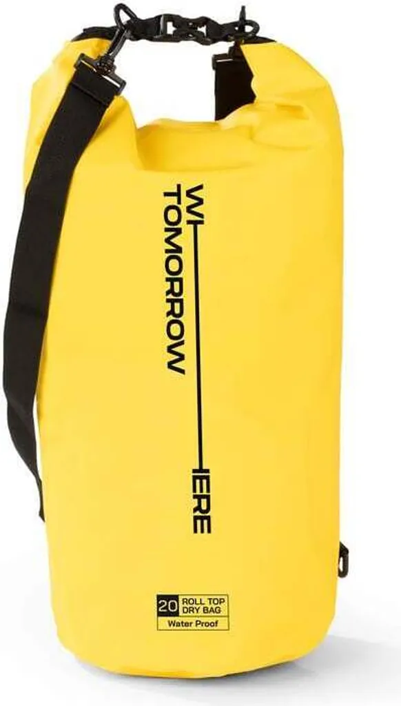 Zaino Impermeabile Emergenza 20L Where Tomorrow | Sacca PVC Gialla