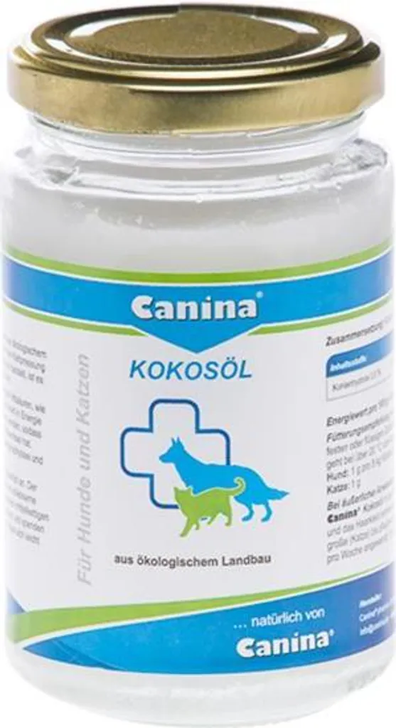 Canina Bio Kokosöl 200ml Olio di Cocco per Cani: Benefici e Uso