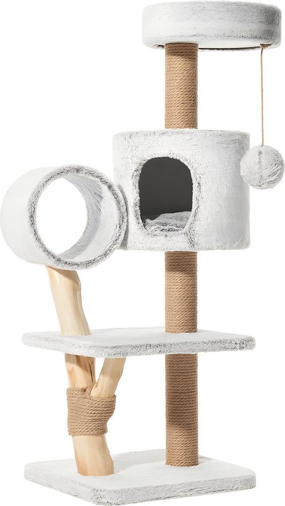 Nobby Katzen Kratzbaum Runa grau/weiß meliert