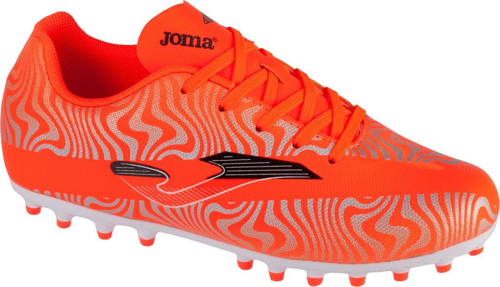Joma Evolution Jr 2408 AG EVJW2408AG, Fußballschuhe, für Jungen, Orange, Größe: 33