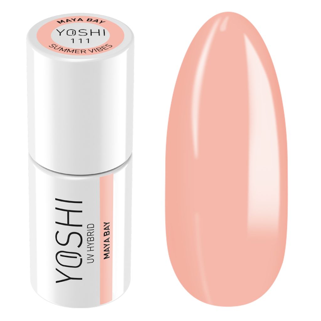 Yoshi | Yoshi Hybridlack 111 Maya Bay - Korallenrosa - 6 Ml Produktbild 