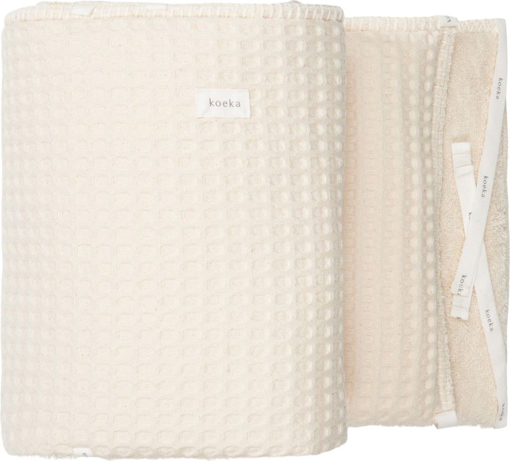 Koeka Amsterdam Bett-/Laufstallnestchen Waffel Natur | Laufstallnestchen