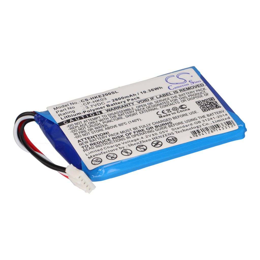 Batterie de rechange Harman/Kardon Esquire 2 CP-HK03 2800 Image du produit 