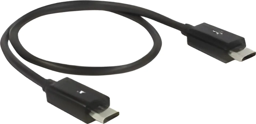 Cavo OTG Delock Micro-USB Maschio a Maschio 30cm - Power Sharing 83570