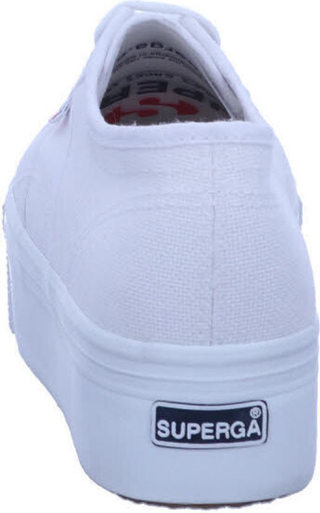 Superga 2790 Cotu Frauen Schnürung Segeltuch Plattform Produktbild 28