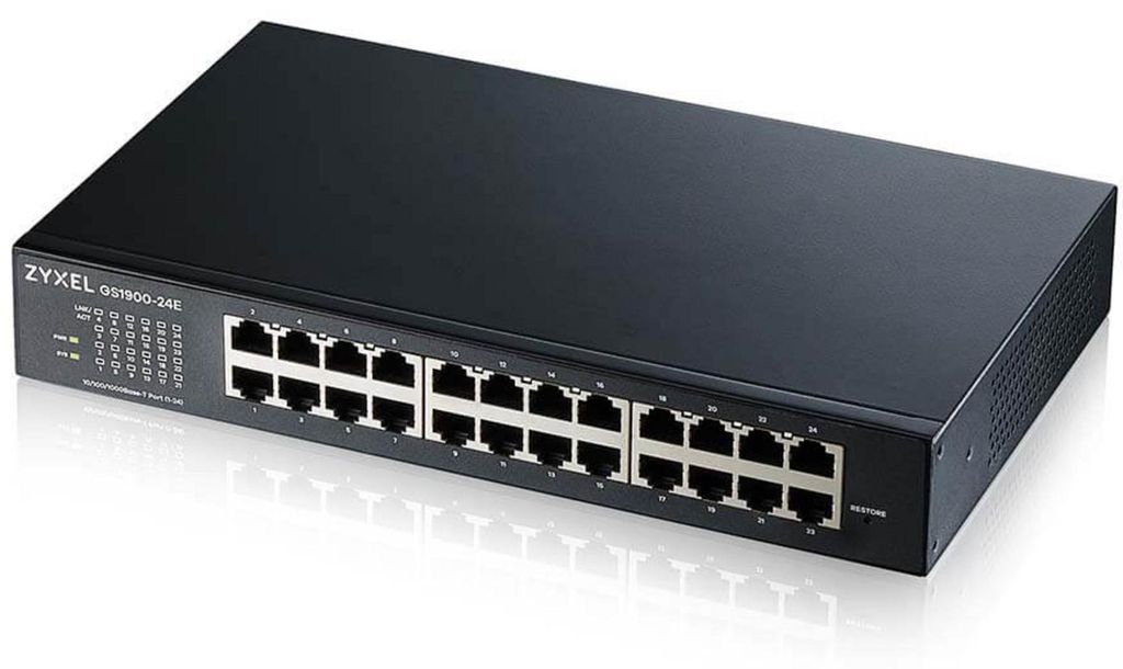 Zyxel GS1900-24E-EU0103F, Managed, L2, Gigabit Ethernet Produktbild 