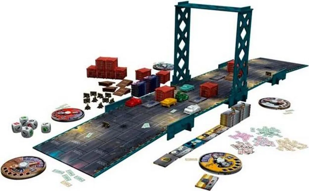 Gang Rush Detroit Last Level Jeu de Société de Course Golden One Size