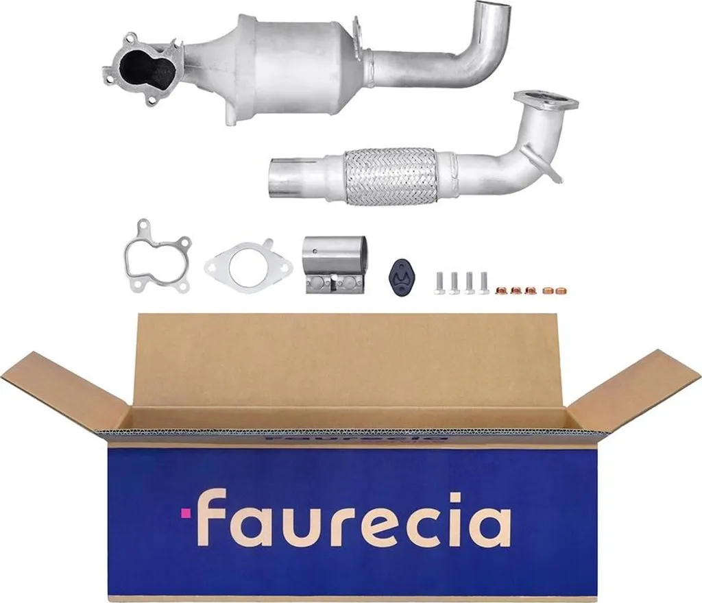 Catalyseur Euro 5 FAURECIA pour Ford Fiesta avec kit de montage complet