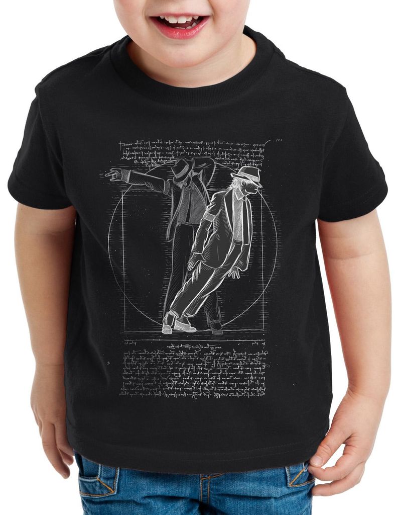 BaumwolleCloud Vitruvianischer Pop King Kinder T-Shirt Produktbild 