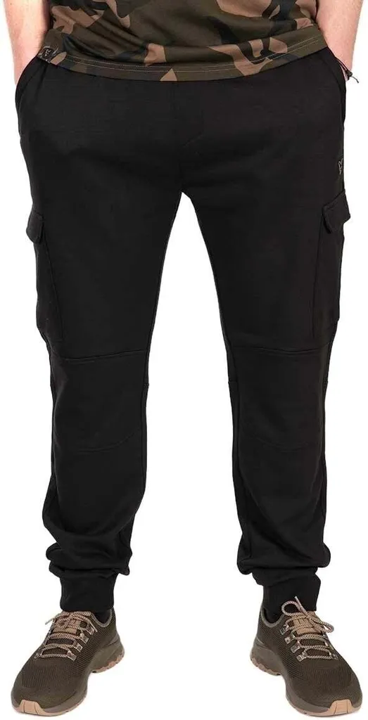 Joggers de combat Fox LW Noir Camo L - Pantalon de pêche technique