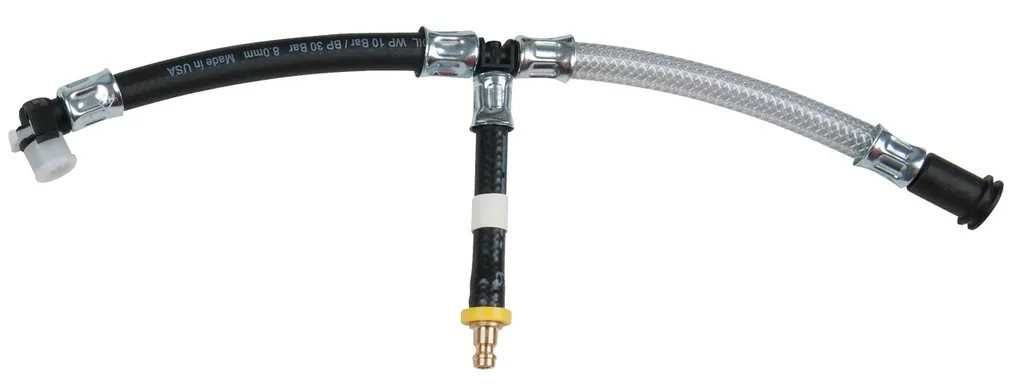 Raccord Té NG8 type 246 blanc KS Tools pour circuit d'air et fluide