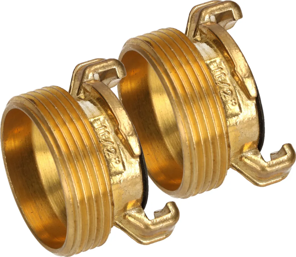KOTARBAU Set de 2 Raccords Rapides Geka 1 1/2 Pouces Filetage Mâle