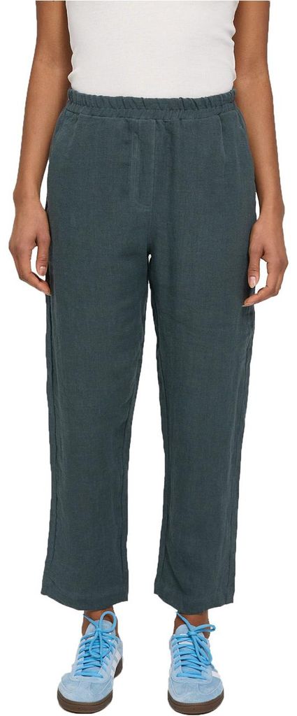 Mazine Damen Hose Straight Leg Linen Pants, Größe:S, Farben:bottle