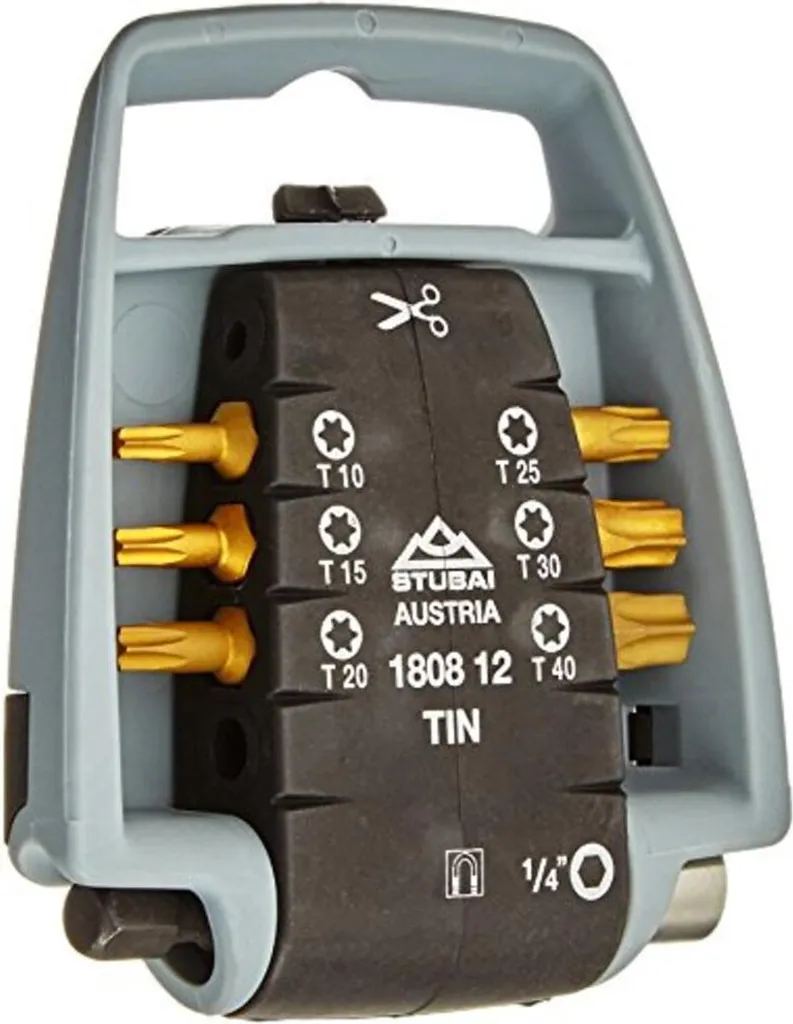 Set Inserti STUBAI TX 7pz Rivestimento TIN - Standard Professionale