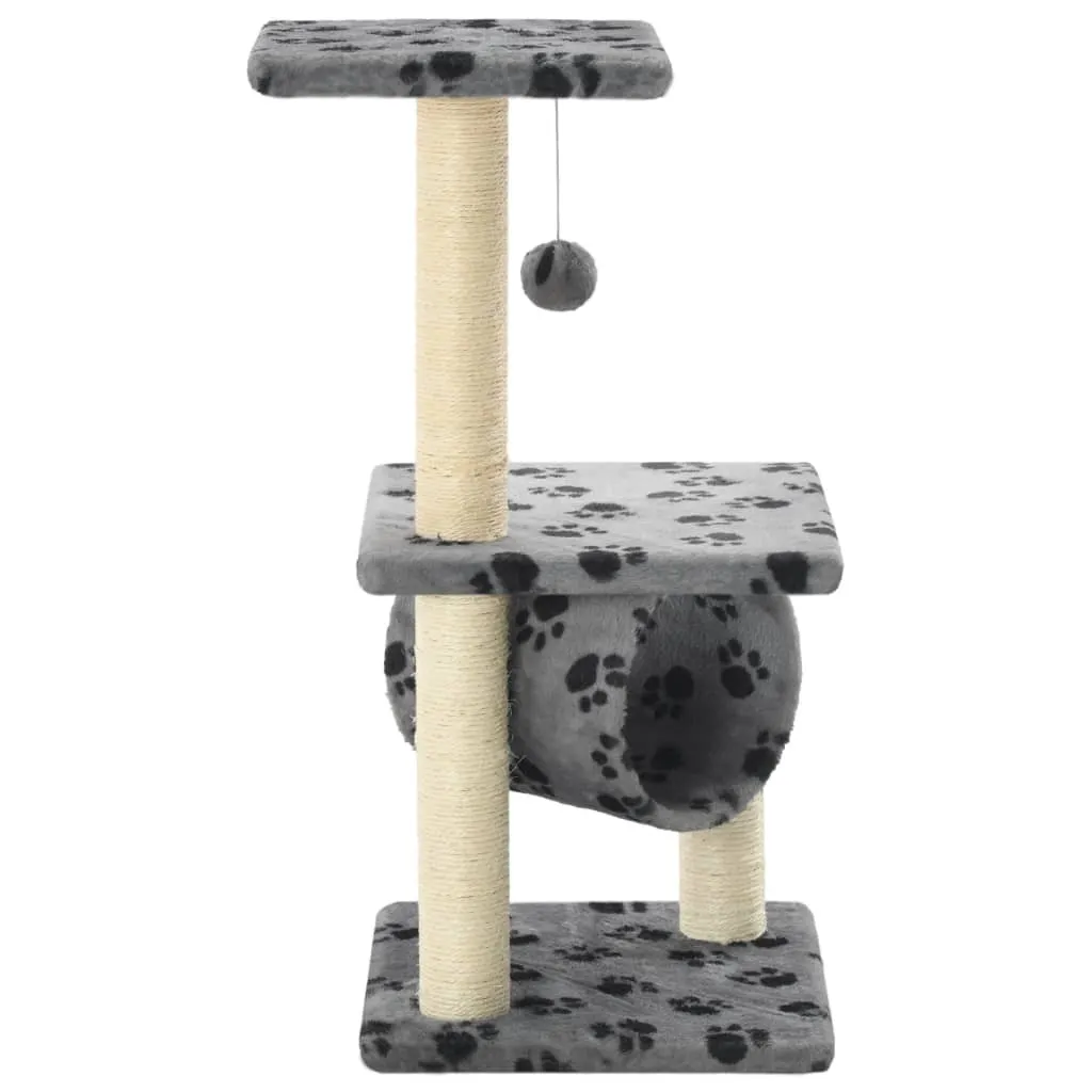Albero Tiragraffi Gatti 65cm Grigio - Design Zampina The Living Store - 3