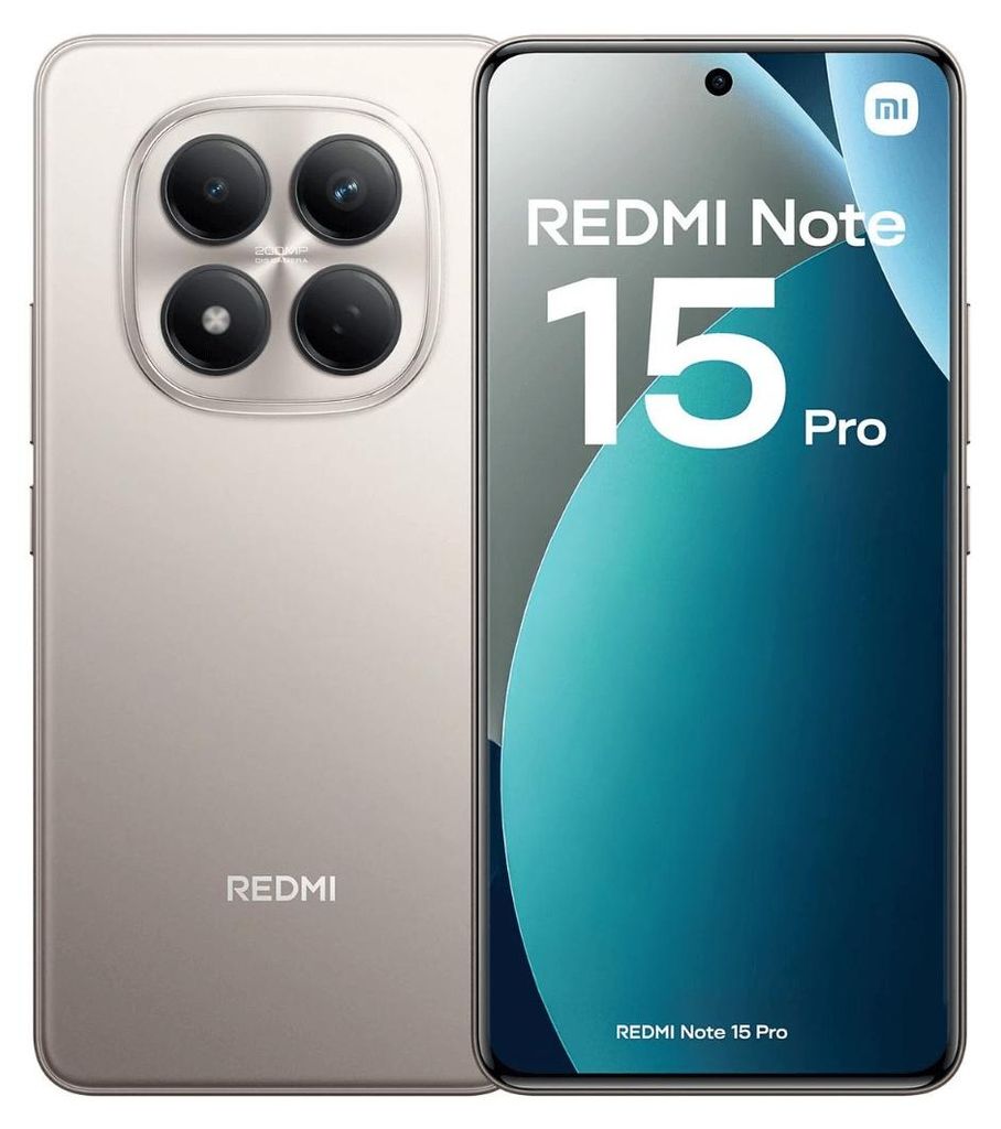 Xiaomi Redmi Note 15 Pro 5G 512GB/8GB Double SIM Titane Image du produit 