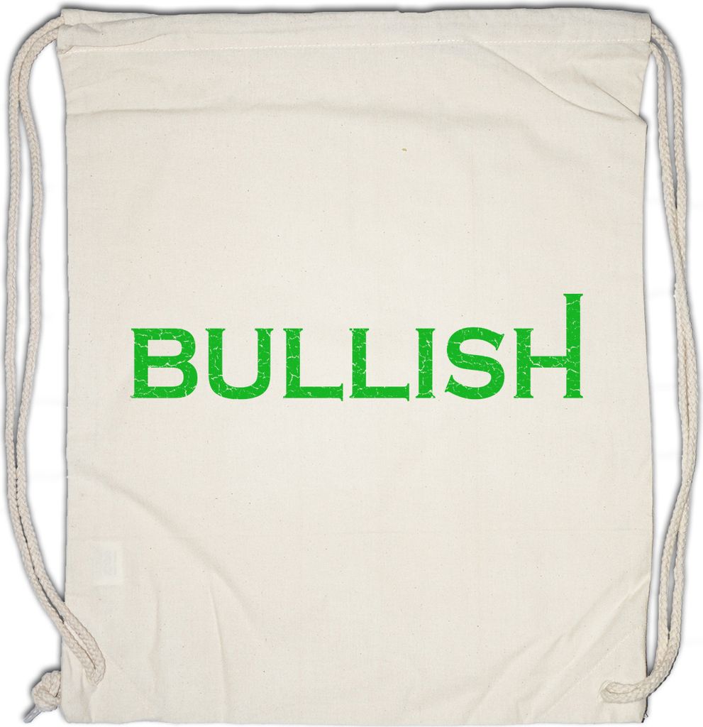 Urban Backwoods Bullish, Turnbeutel, Farbe: Beige