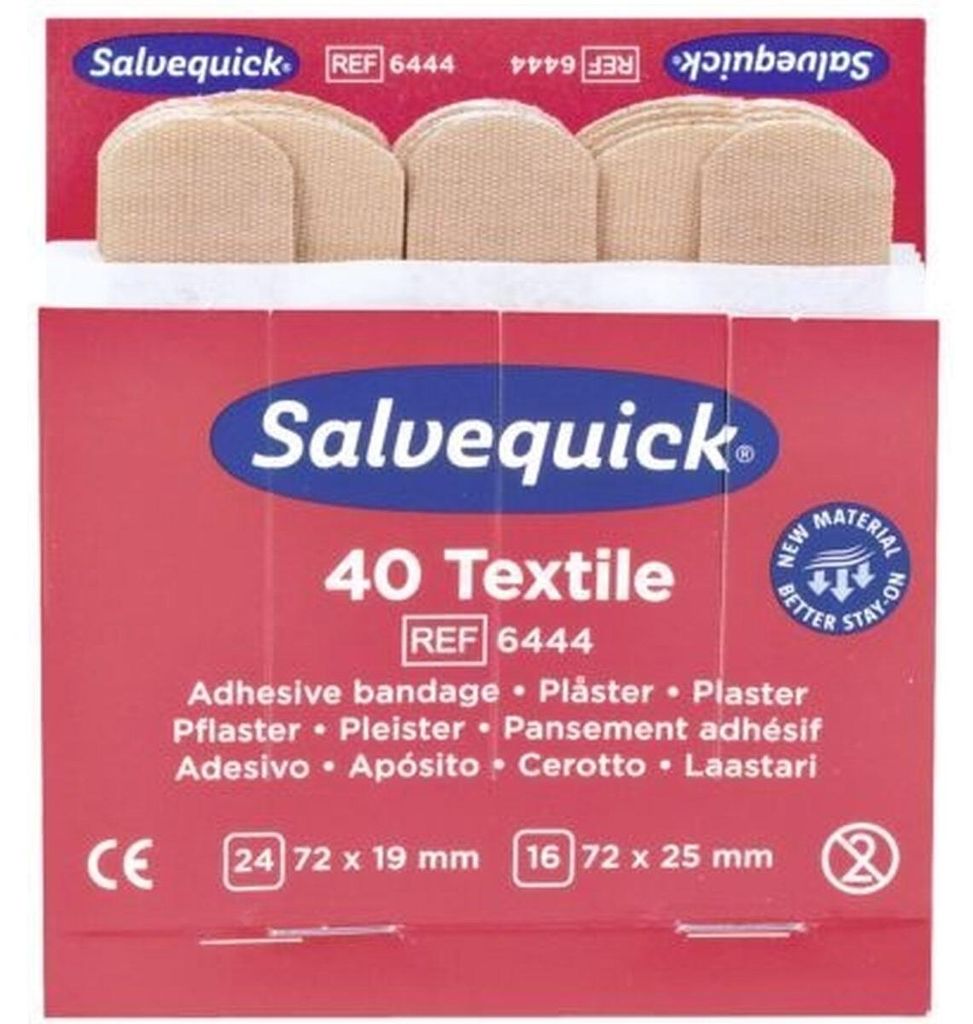 Salvequick Pflasterstrip Refill 6444 40 St./Pack. Produktbild 