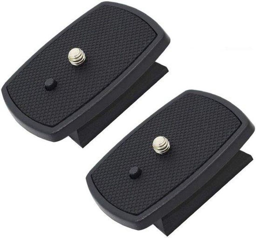 Set aus zwei Stativadapters mit Schnellkupplung für Kamerabefestigung, geeignet für Velbon, 60-Zoll, für CX-444 CX-888 CX-460 CX-460mini CX-470 ...