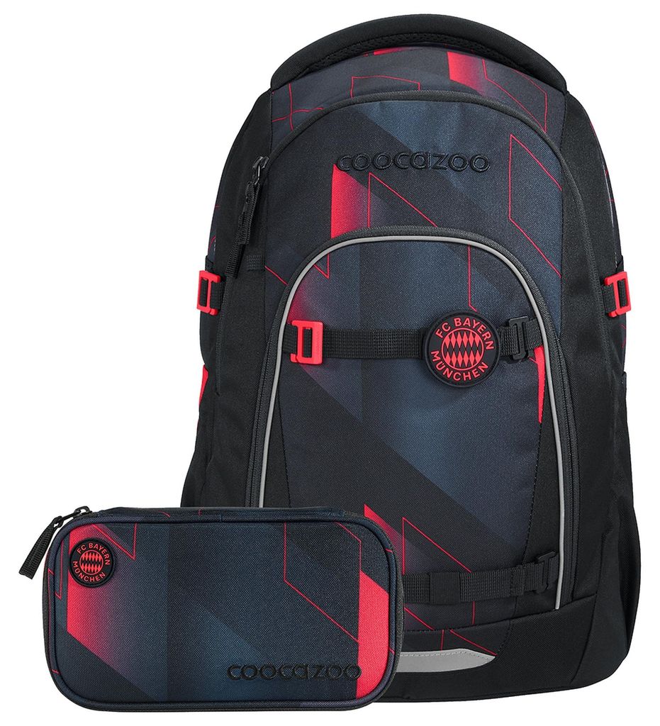 coocazoo Schulrucksack-Set MATE FC Bayern, Stern des Produktbild 