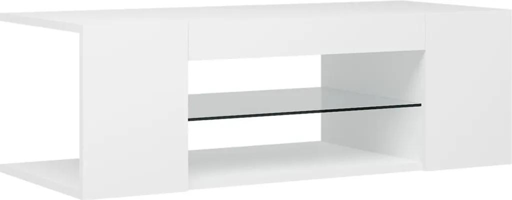 Maison Exclusive Mobile TV LED Bianco 90x39x30 cm | Robusto e Funzionale