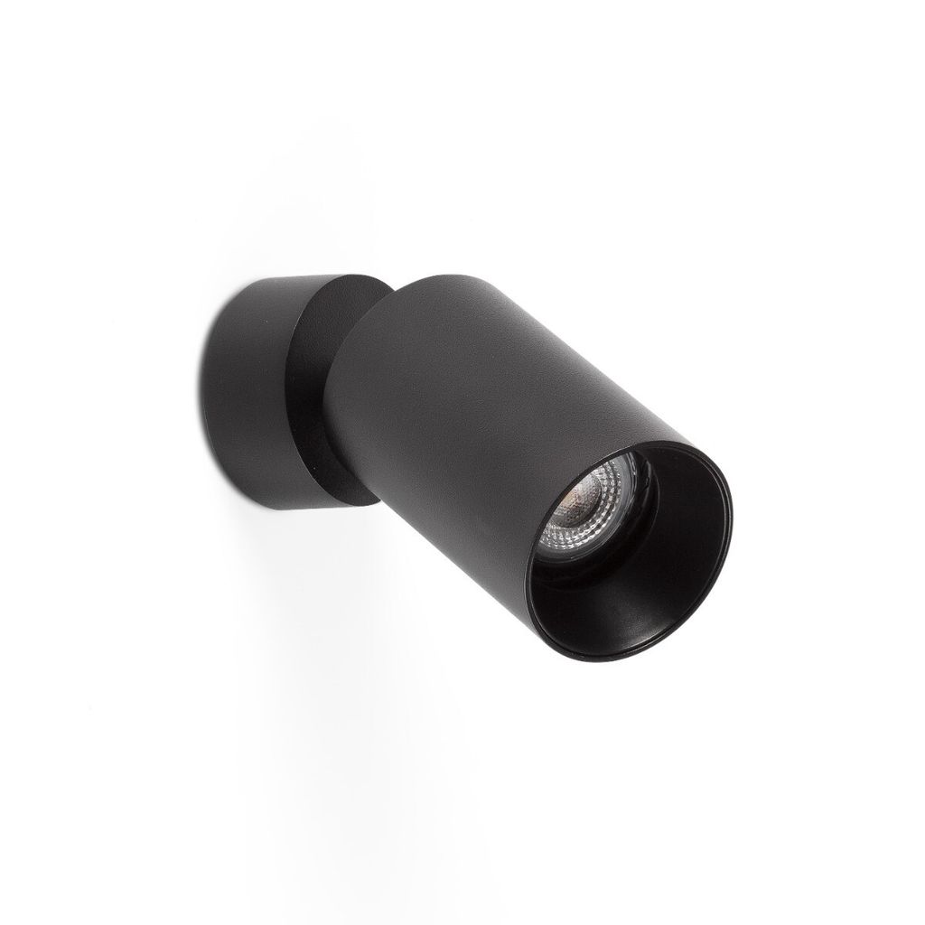 Projektorlampe CALI schwarz 6x15 cm GU10 für Decken- und Produktbild 