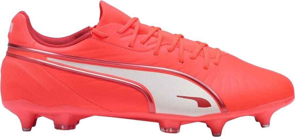 Puma - "King Match" Fußballschuhe für weichen Boden für Herren GT9863 (42 EU) (Rot)