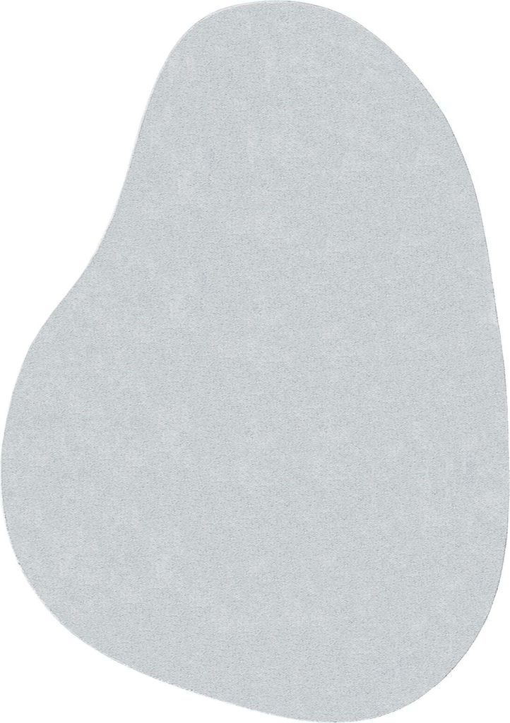 Möbel Teppich "HUARTE" Kurzflor weich und waschbar Grau 160x230 cm - Designerteppiche 4103786