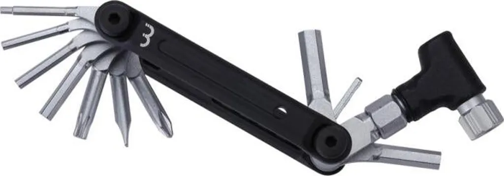 Kit RoyalFold CO2 BBB Cycling Multi-outil 10 fonctions compact noir robuste