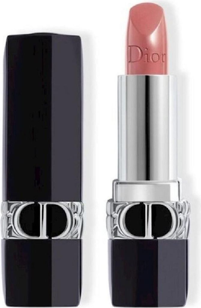 Christian Dior, Dior Rouge, Jojoba, Satin Finish, Cream Lipstick, 100, Nude Look, 3.5 g