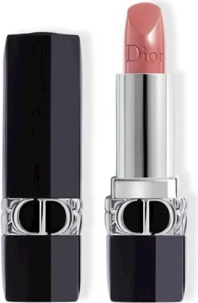 Dior Rouge 100 Nude Look Satiné - Fini Crème Anti-Dessèchement 3,5g