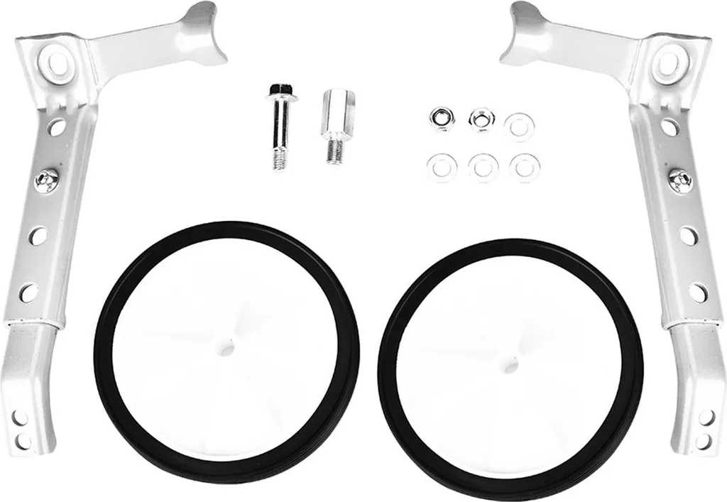 Roues stabilisatrices 16-22" pour vélos à dérailleur - Solution Argent