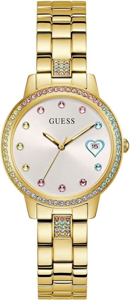 Guess GW0657L2 CYRKONIE goldene Uhr