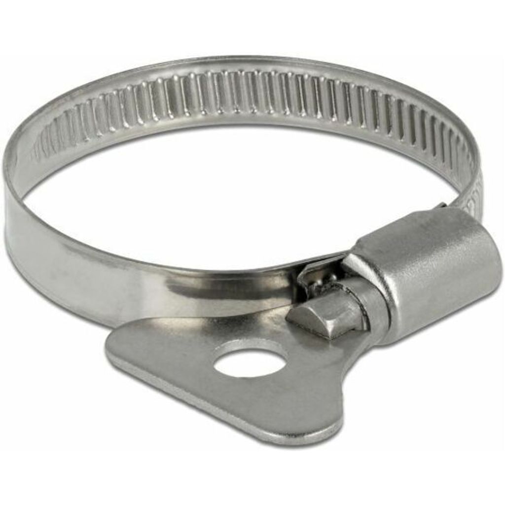 DeLOCK Schlauchschelle mit Flügelmutter 32 - 50 mm 10 Stück Produktbild 